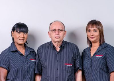 Production Test Team, Shirley, Moshe and Ishara